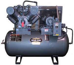 SAYLOR-BEALL 93024 TANK MOUNTED HORIZONTAL AIR COMPRESSOR | NHProEquip.com