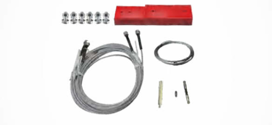 Picture of 20906 Width Extension Kits for OH-9 and OH-10 2 Post Lifts Amgo Hydraulics