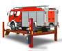 PRO-30 Utility Truck 4 Post Lift 30,000lb capacity lift