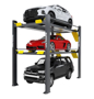 Picture of BendPak HD-973PX Tri-Level Parking Lift Extended, High Lift 9,000-lb. and 7,000 lb. Capacity