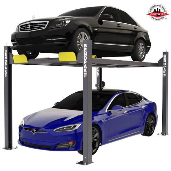 Picture of BendPak HD-7P 7K lb Cap. 4 Post Narrow Car Lift, High Rise