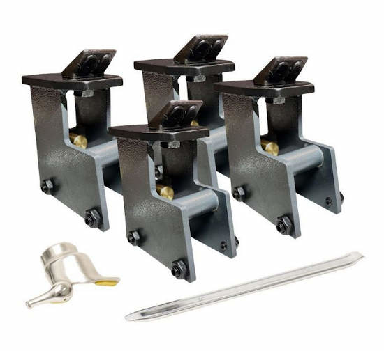 Picture of Ranger Elevated ATV Clamps Kit / Set of 4 / Fits Adjustable Clamps / Includes ATV Mounting Head