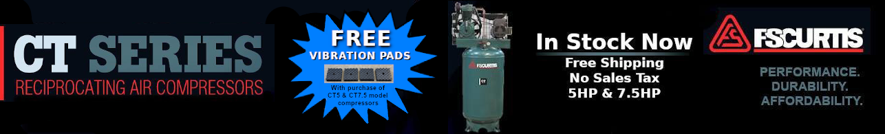 FREE Vibration Pads with FS Curtis Compressor Purchase