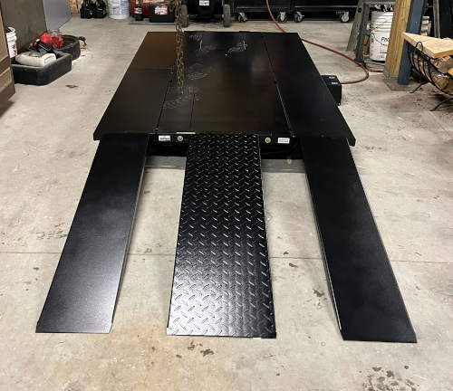 Elevator 1800S Snowmobile Lift Table James A