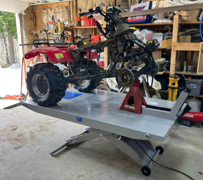 ATV dirtbike projects PRO 1000 Motorcycle Lift Tom Dominic