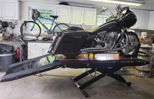 PRO 1200 SEMAX Motorcycle Lift Table Tom Dracut