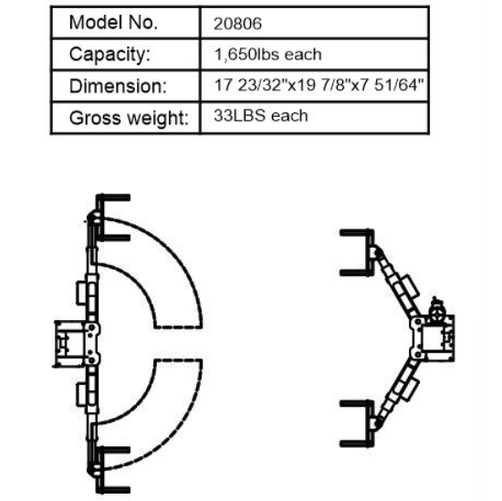 Specs Wheel Support Adapter