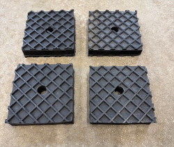 Vibration pads for compressors